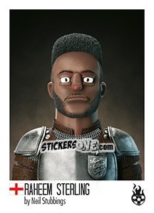 Figurina Raheem Sterling - WM 2018 - Tschuttiheftli