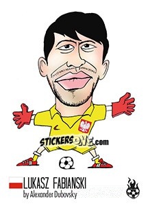 Sticker Lukasz Fabiański - WM 2018 - Tschuttiheftli