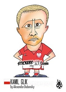 Sticker Kamil Glik - WM 2018 - Tschuttiheftli