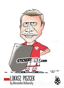 Sticker Lukasz Piszczek - WM 2018 - Tschuttiheftli