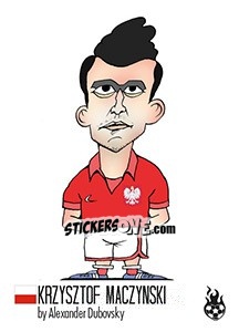 Sticker Krzysztof Mączyński - WM 2018 - Tschuttiheftli