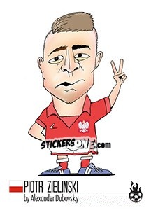Sticker Piotr Zieliński - WM 2018 - Tschuttiheftli