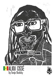 Sticker Aliou Cissé - WM 2018 - Tschuttiheftli