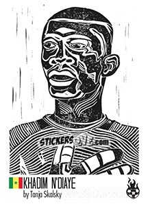 Sticker Khadim N'Diaye