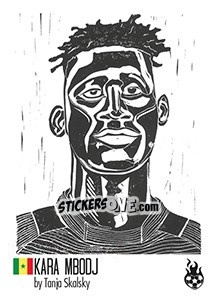 Sticker Kara Mbodj