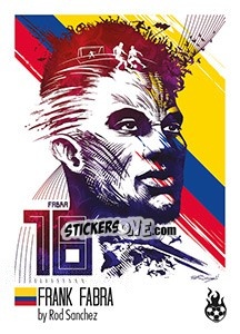 Sticker Frank Fabra - WM 2018 - Tschuttiheftli
