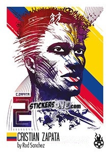 Sticker Cristian Zapata - WM 2018 - Tschuttiheftli