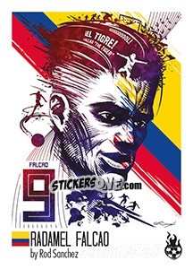 Sticker Radamel Falcao - WM 2018 - Tschuttiheftli