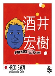 Sticker Hiroki Sakai