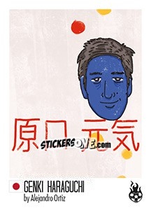 Sticker Genki Haraguchi - WM 2018 n. 504 - Tschuttiheftli