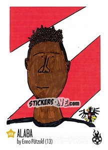 Sticker Alaba - WM 2018 - Tschuttiheftli