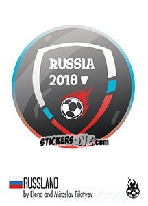 Sticker Russia - WM 2018 - Tschuttiheftli
