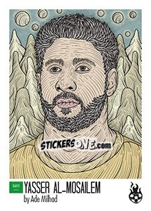 Sticker Yasser Al-Mosailem - WM 2018 - Tschuttiheftli