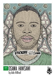 Sticker Osama Hawsawi - WM 2018 - Tschuttiheftli