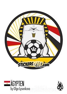 Sticker Egypt - WM 2018 - Tschuttiheftli