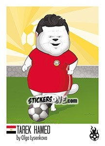 Sticker Tarek Hamed - WM 2018 - Tschuttiheftli