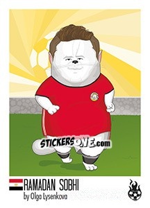 Sticker Ramadan Sobhi - WM 2018 - Tschuttiheftli