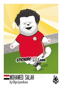 Sticker Mohamed Salah - WM 2018 - Tschuttiheftli
