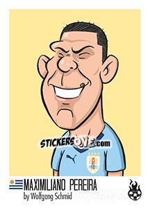 Sticker Maxi Pereira - WM 2018 - Tschuttiheftli