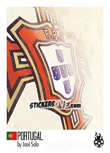 Sticker Portugal - WM 2018 - Tschuttiheftli