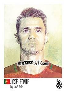 Sticker José Fonte - WM 2018 - Tschuttiheftli