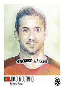 Sticker João Moutinho - WM 2018 - Tschuttiheftli