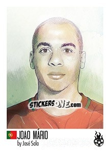 Sticker João Mário - WM 2018 - Tschuttiheftli