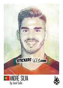 Sticker André Silva - WM 2018 - Tschuttiheftli