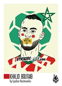 Sticker Khalid Boutaïb