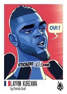 Figurina Layvin Kurzawa - WM 2018 - Tschuttiheftli