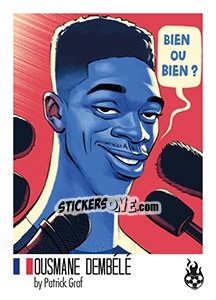 Sticker Ousmane Dembélé - WM 2018 - Tschuttiheftli