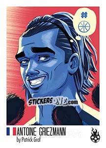 Sticker Antoine Griezmann - WM 2018 - Tschuttiheftli