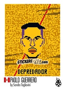 Sticker Paolo Guerrero - WM 2018 - Tschuttiheftli