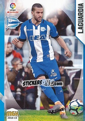 Sticker Laguardia - Liga 2018-2019. Megacracks n. 6 - Panini