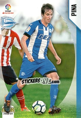 Sticker Pina - Liga 2018-2019. Megacracks n. 12 - Panini