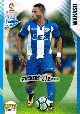 Sticker Wakaso - Liga 2018-2019. Megacracks - Panini