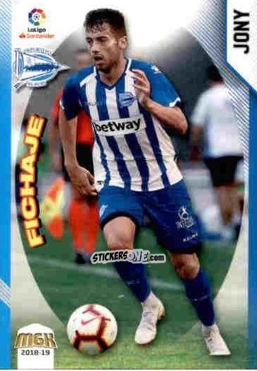Sticker Jony - Liga 2018-2019. Megacracks n. 16 - Panini
