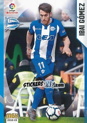 Sticker Ibai Gómez - Liga 2018-2019. Megacracks n. 21 - Panini