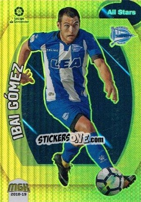 Sticker Ibai Gómez - Liga 2018-2019. Megacracks n. 25 - Panini