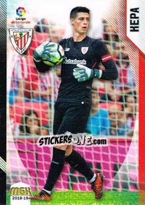 Sticker Kepa - Liga 2018-2019. Megacracks - Panini