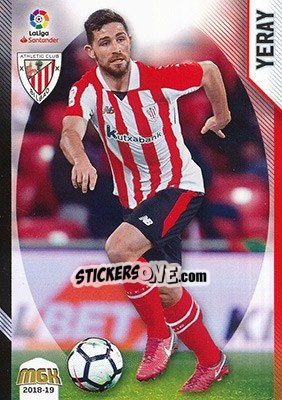 Sticker Yeray - Liga 2018-2019. Megacracks n. 34 - Panini