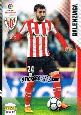 Cromo Balenziaga - Liga 2018-2019. Megacracks - Panini