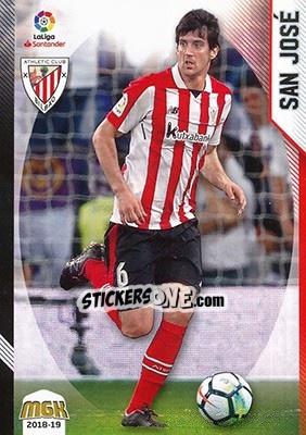 Sticker San José - Liga 2018-2019. Megacracks n. 39 - Panini