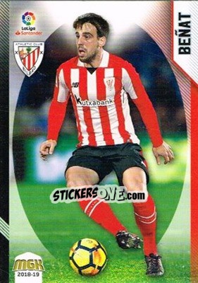 Figurina Beñat - Liga 2018-2019. Megacracks n. 41 - Panini