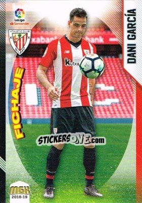 Cromo Dani García - Liga 2018-2019. Megacracks - Panini