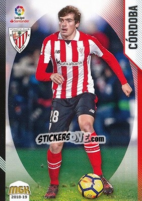 Sticker Córdoba - Liga 2018-2019. Megacracks n. 45 - Panini