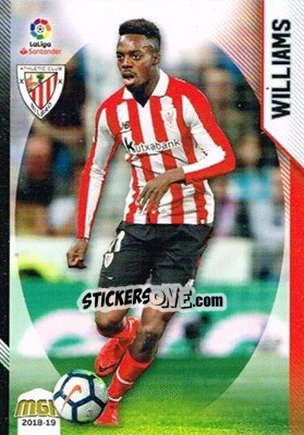 Sticker Williams - Liga 2018-2019. Megacracks n. 46 - Panini