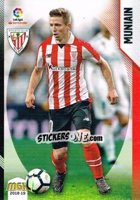 Sticker Muniain - Liga 2018-2019. Megacracks n. 48 - Panini