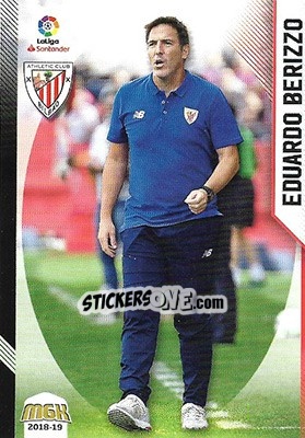 Sticker Eduardo Berizzo - Liga 2018-2019. Megacracks - Panini
