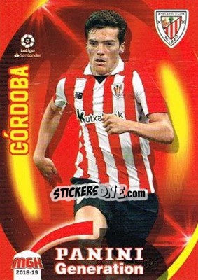Sticker Córdoba - Liga 2018-2019. Megacracks - Panini